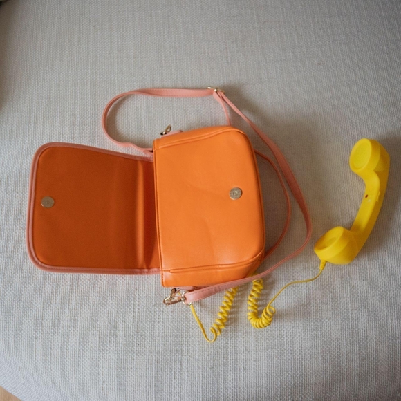 Pink Novelty Crossbody Phone Handbag Kidcore Toy Purse with phone - Picture 4 of 8